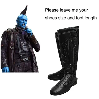Yondu Udonta Cosplay Shoes Guardians of the Galaxy 2 Cosplay Boots Movie Superhero Shoes Halloween Props Adult Men Black Boots
Yondu Udonta Cosplay Shoes Guardians of the Galaxy 2 Cosplay Boots Movie Superhero Shoes Halloween Props Adult Men Black Boots