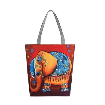 Miyahouse Canvas Handbag New Elephant Print Women Tote Bag Cut Shoulder Bag Cheap Price Casual Shopping Bag Cartoon Beach Bag
Miyahouse Canvas Handbag New Elephant Print Women Tote Bag Cut Shoulder Bag Cheap Price Casual Shopping Bag Cartoon Beach Bag