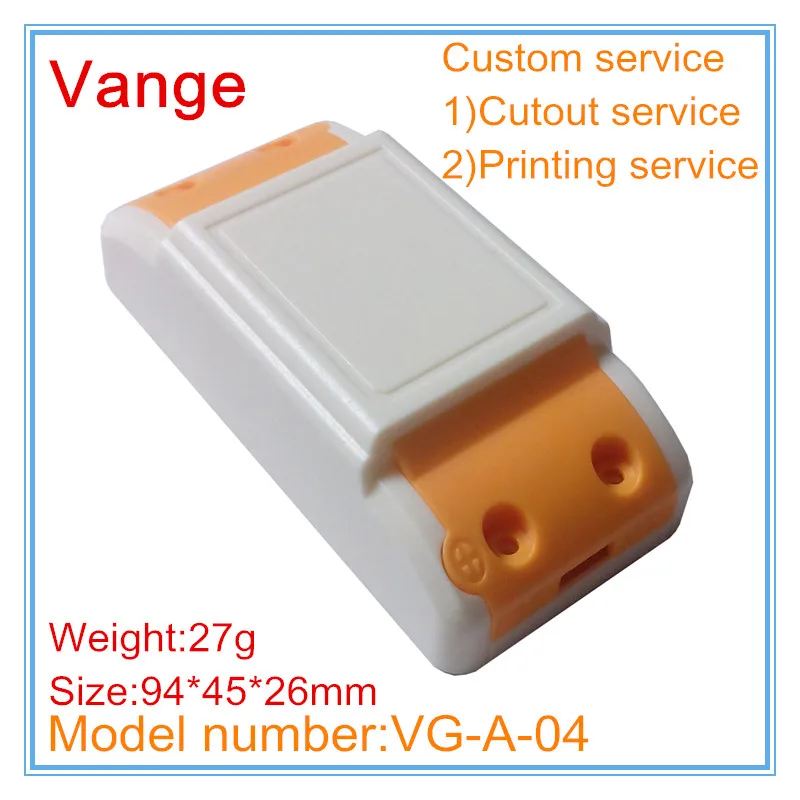 10pcs/lot Extrusion injection plastic enclosure for electronic LED driver box made by IP54 fireproof PC plastic 94*45*26 mm
10pcs/lot Extrusion injection plastic enclosure for electronic LED driver box made by IP54 fireproof PC plastic 94*45*26 mm