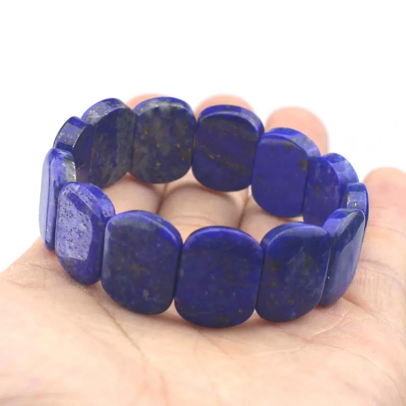 Natural Lapis Lazuli Stone Beads Bracelet Natural Gem Bangle For Woman For Man Wholesale !
Natural Lapis Lazuli Stone Beads Bracelet Natural Gem Bangle For Woman For Man Wholesale !