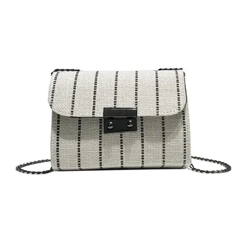 Women Small Bag Wild Chain Girl Small Bag Striped Mini Bag Luxury trend Wholesale&Dropshipping Borsa a tracolla#40
Women Small Bag Wild Chain Girl Small Bag Striped Mini Bag Luxury trend Wholesale&Dropshipping Borsa a tracolla#40