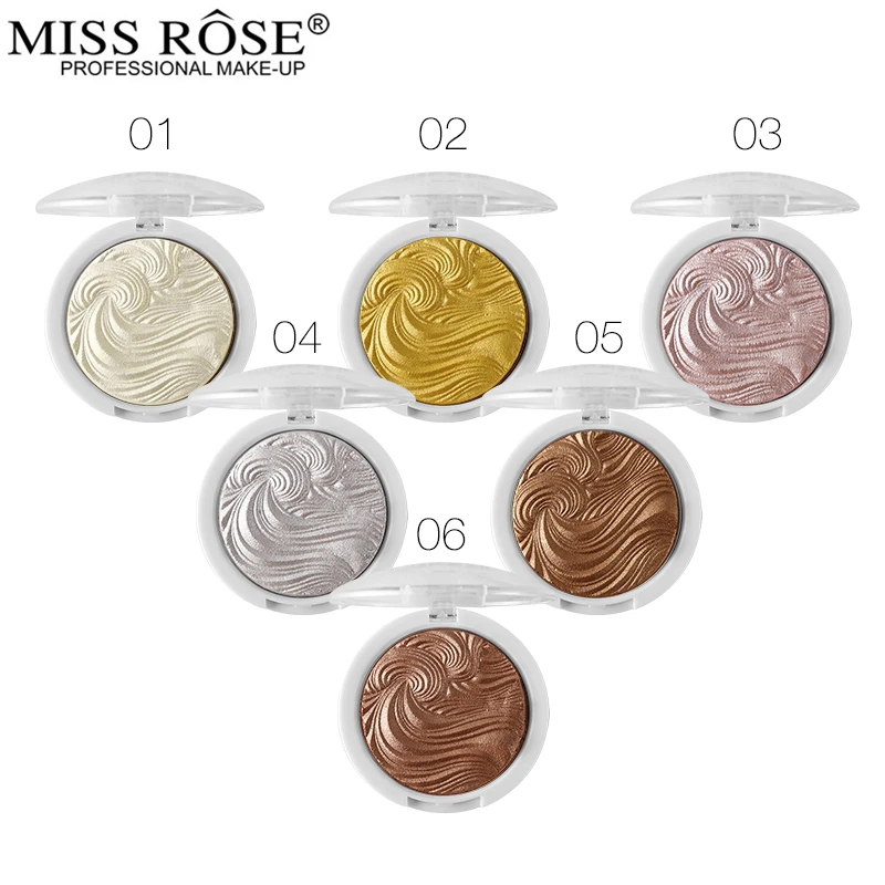 Miss Rose 3D Shimmer Powder Highlighter Palette Face Base Illuminator Makeup Bronzers Highlight Contour Silver Golden
Miss Rose 3D Shimmer Powder Highlighter Palette Face Base Illuminator Makeup Bronzers Highlight Contour Silver Golden