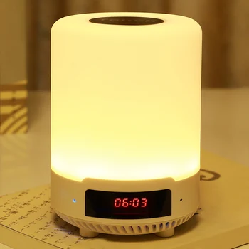 Multi-functional Bluetooth Speaker USB Charging Colorful Bedside Night Light with Alarm Clock for Bedroom JDH99
Multi-functional Bluetooth Speaker USB Charging Colorful Bedside Night Light with Alarm Clock for Bedroom JDH99