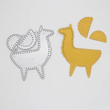Animal cute Alpaca new Metal Cutting Dies for decoration card DIY Scrapbooking Embossing stencil Paper Craft Album template Dies
Animal cute Alpaca new Metal Cutting Dies for decoration card DIY Scrapbooking Embossing stencil Paper Craft Album template Dies