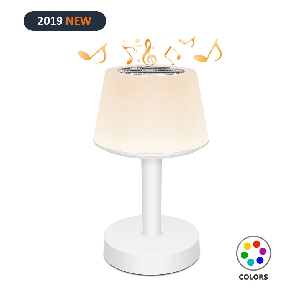 LED Night Light Lamp Wireless Music Speaker Touchable USB Charge Adjustable Brightness Colorful LED Night Bedside Table Lamp
LED Night Light Lamp Wireless Music Speaker Touchable USB Charge Adjustable Brightness Colorful LED Night Bedside Table Lamp