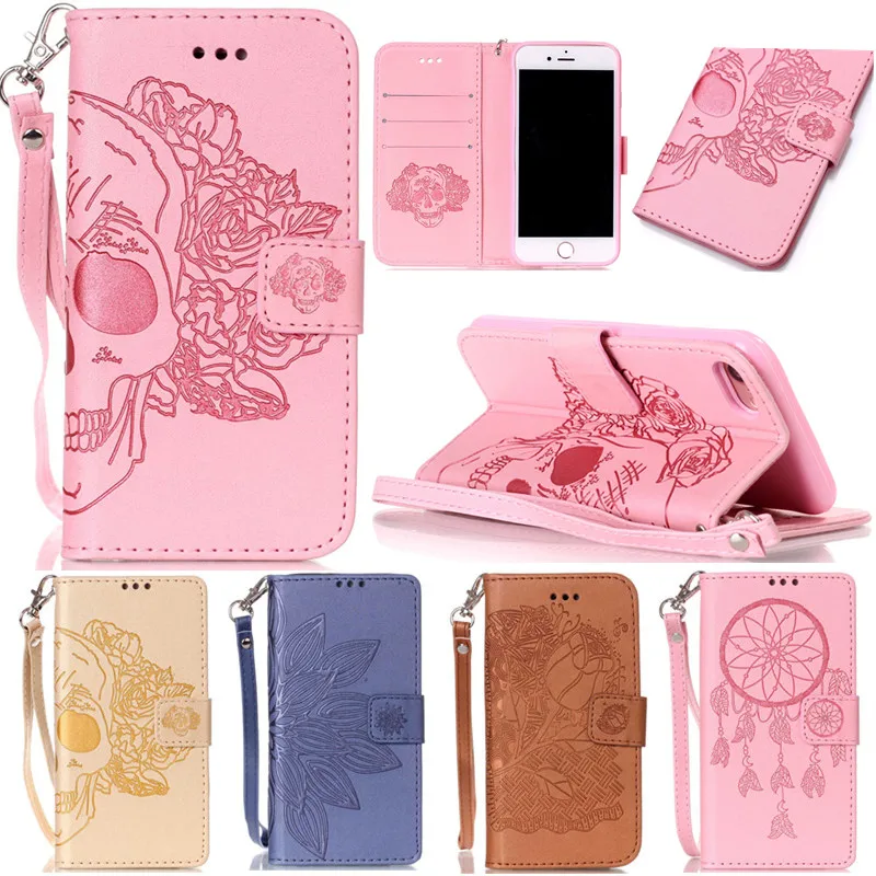 Luxury Cartoon Skull Flower Leather Flip Fundas Case For Apple Iphone 5 5s SE 6 6s 6plus 6s Plus 7 8 7plus 7 8 Plus Cover Cases
Luxury Cartoon Skull Flower Leather Flip Fundas Case For Apple Iphone 5 5s SE 6 6s 6plus 6s Plus 7 8 7plus 7 8 Plus Cover Cases