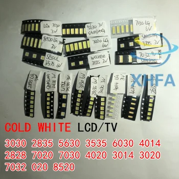 1W/0.5W SMD LED Kit 3V/6V 2835/3030/3535/4020/5630/6030/7020/7030/7032 Cold white For TV Backlight Beads 30 values *10pcs=300PCS
1W/0.5W SMD LED Kit 3V/6V 2835/3030/3535/4020/5630/6030/7020/7030/7032 Cold white For TV Backlight Beads 30 values *10pcs=300PCS
