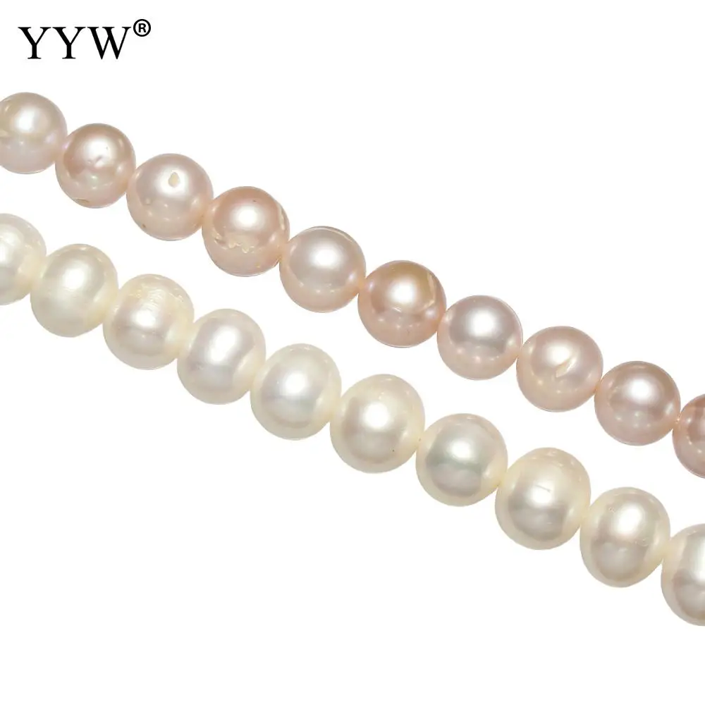 

Cultured Baroque Freshwater Pearl Beads natural 10-11mm 11-12mm