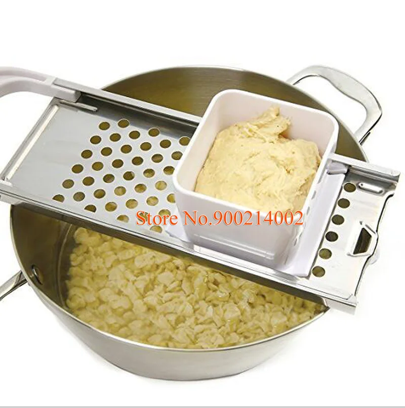 Pasta Machine DIY Manual Noodle Spaetzle Maker Stainless Steel Blades Dumpling Maker Pasta Cooking Tools Kitchen Accessories
Pasta Machine DIY Manual Noodle Spaetzle Maker Stainless Steel Blades Dumpling Maker Pasta Cooking Tools Kitchen Accessories