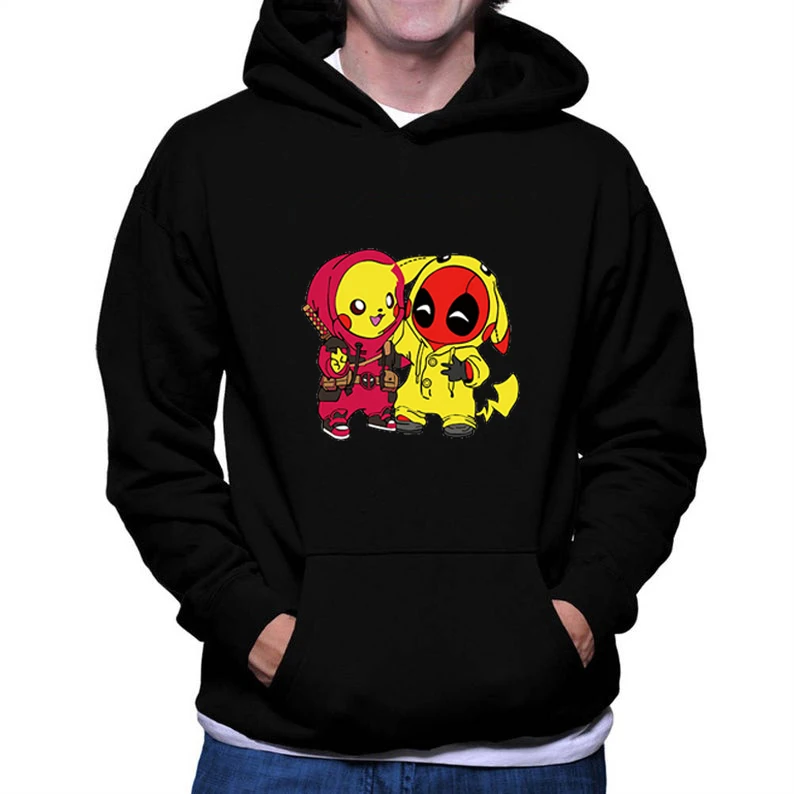 Deadpool Hoodie Pikachu Sweatshirts Pullover Funny Unisex Deadpool and Pikachu Hoodie
Deadpool Hoodie Pikachu Sweatshirts Pullover Funny Unisex Deadpool and Pikachu Hoodie