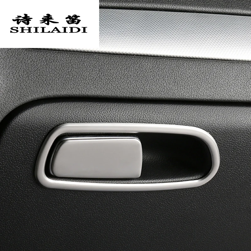 Car Styling Copilot Storage Box Switch Handle Sticker cover decoration trim frame for Audi A4 B8 A5 Q5 Interior Auto accessories
Car Styling Copilot Storage Box Switch Handle Sticker cover decoration trim frame for Audi A4 B8 A5 Q5 Interior Auto accessories