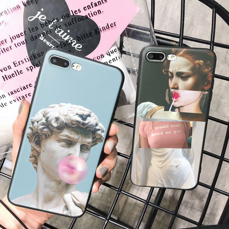 OUTMIX David in plaster Soft Silicone TPU Patterned Case For iPhone 6s 6plus 6 7plus 7 8 8plus 5 5S SE XR XS max soft Cases
OUTMIX David in plaster Soft Silicone TPU Patterned Case For iPhone 6s 6plus 6 7plus 7 8 8plus 5 5S SE XR XS max soft Cases