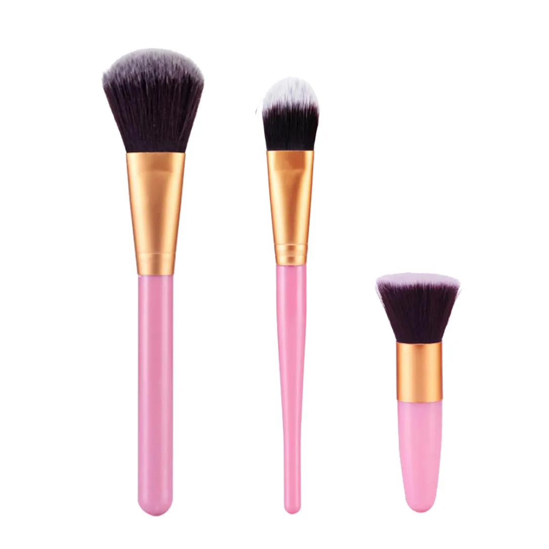 3Pcs Cosmetic Brush Makeup Brush Sets Kits Tools maquiagem profissional completa pincel кисти для макияжа Pincel acessórios 05*
3Pcs Cosmetic Brush Makeup Brush Sets Kits Tools maquiagem profissional completa pincel кисти для макияжа Pincel acessórios 05*