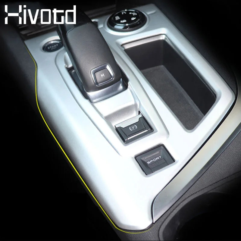 Hivotd for peugeot 3008 3008GT 2017 2018 carbon fiber gear shift Panel cover Decoration car trim Interior accessories ABS chrome
Hivotd for peugeot 3008 3008GT 2017 2018 carbon fiber gear shift Panel cover Decoration car trim Interior accessories ABS chrome