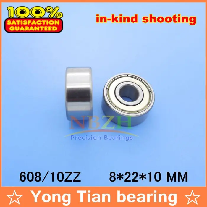 Фото Double shielded non-standard widening miniature deep groove ball bearings 608/10ZZ 8*22*10 MM W608ZZ 608W10ZZ 608ZZW10 608 | Обустройство