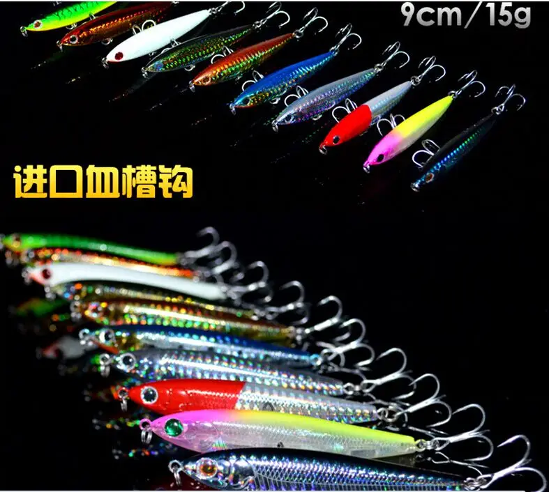 2016 kawa New Fishing Lure Baits, Pencil All Layer Swimming Fishing Baits, 15g, 9cm Quiver by itself Lures
2016 kawa New Fishing Lure Baits, Pencil All Layer Swimming Fishing Baits, 15g, 9cm Quiver by itself Lures