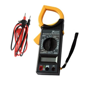 Portable DT266 AC/DC Digital Clamp Multimeter Electronic Volt amp Resistance Tester Meter Data LCD Display Measuring Tool
Portable DT266 AC/DC Digital Clamp Multimeter Electronic Volt amp Resistance Tester Meter Data LCD Display Measuring Tool