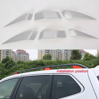 Roof Rails Rack Luggage Carrier Bars Holder Cover Trim 6pcs ABS Matte For Subaru Forester 2019 Car Styling Accessories
Roof Rails Rack Luggage Carrier Bars Holder Cover Trim 6pcs ABS Matte For Subaru Forester 2019 Car Styling Accessories