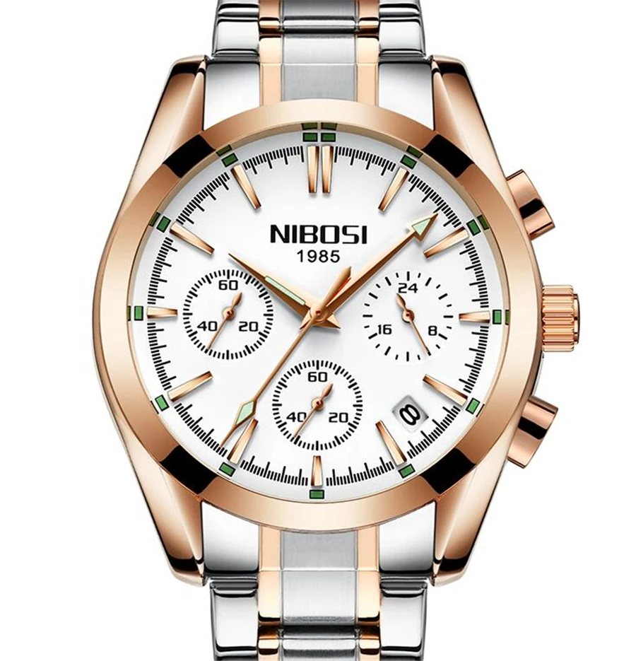 NIBOSI Top Luxury Brand Steel Business Quartz Watch Men's Casual Mesh Steel Gold Waterproof Sport Watch Man Relogio
NIBOSI Top Luxury Brand Steel Business Quartz Watch Men's Casual Mesh Steel Gold Waterproof Sport Watch Man Relogio