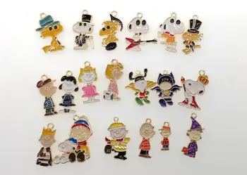 LOT 50Pcs Popular cartoon anime peanut cute dogs boys girl Necklace Key chain earrings DIY Metal Charm Pendants Jewelry Making
LOT 50Pcs Popular cartoon anime peanut cute dogs boys girl Necklace Key chain earrings DIY Metal Charm Pendants Jewelry Making