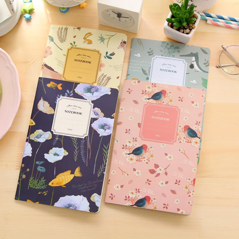 Image Cute 32 Page A5 Notebook Notepad Diary Book Journal Record Kawaii Stationery Office School Supplies Caderno