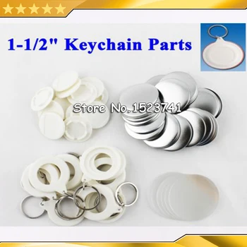 1-1/2" 37mm 100 Sets KeyChain Badge Button Supply Materials for NEW Professional Badge Button Maker
1-1/2" 37mm 100 Sets KeyChain Badge Button Supply Materials for NEW Professional Badge Button Maker