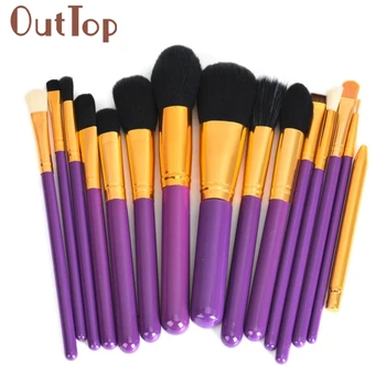 15Pcs Pro Makeup Brushes Set Powder Foundation Eyeshadow Eyeliner Lip Brush Tool Support drop Shipping feb22 
15Pcs Pro Makeup Brushes Set Powder Foundation Eyeshadow Eyeliner Lip Brush Tool Support drop Shipping feb22