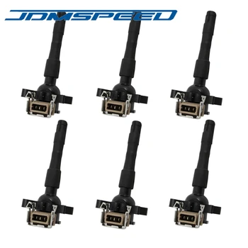 Free Shipping- JDMSPEED New 6 Pcs Ignition Coils 12131703825 UF300 Fits For BMW E46 E39 X5 E36 325 330 328 M3 2.3 2.5 2.8 3.0
Free Shipping- JDMSPEED New 6 Pcs Ignition Coils 12131703825 UF300 Fits For BMW E46 E39 X5 E36 325 330 328 M3 2.3 2.5 2.8 3.0
