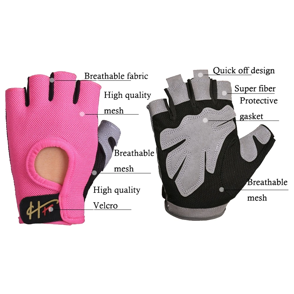 Нескользящие перчатки для занятий спортом бодибилдингом тренировок запястья