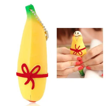 Novelty Funny Silicone Fruit Banana Stress Reliever Keychain Decompression Vent Toy 37 M09
Novelty Funny Silicone Fruit Banana Stress Reliever Keychain Decompression Vent Toy 37 M09