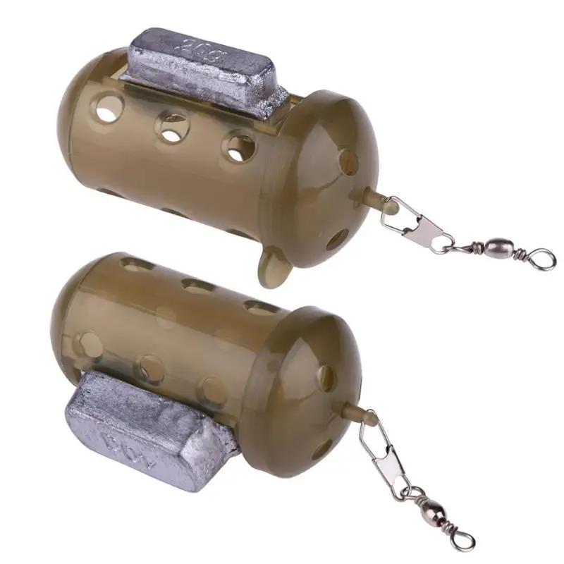 Carp Fishing Feeder Bait Cage Lure Pit Device Lead Pellet Fishing Tackle Carp Fishing Feeder Bait Cage Lure Pit Device Lead
Carp Fishing Feeder Bait Cage Lure Pit Device Lead Pellet Fishing Tackle Carp Fishing Feeder Bait Cage Lure Pit Device Lead