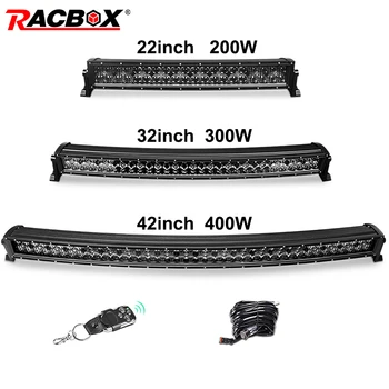 Curved OffRoad Straight 5D 22 32 42inch 200 300 400W LED Work Fog Light Bar for Jeep UAZ Tractor Boat 4WD 4x4 Car Truck SUV ATV
Curved OffRoad Straight 5D 22 32 42inch 200 300 400W LED Work Fog Light Bar for Jeep UAZ Tractor Boat 4WD 4x4 Car Truck SUV ATV