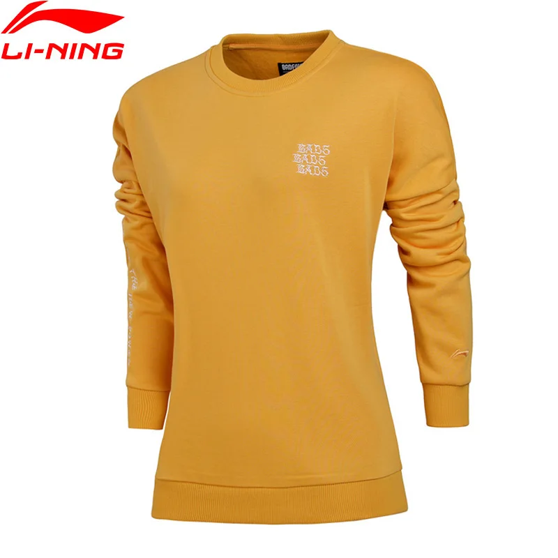 Li-Ning Women BAD FIVE Basketball PO Knit Top Sweater Loose Fit 68% Cotton 32% Polyester LiNing Sports Sweaters AWDM584 CONF17
Li-Ning Women BAD FIVE Basketball PO Knit Top Sweater Loose Fit 68% Cotton 32% Polyester LiNing Sports Sweaters AWDM584 CONF17