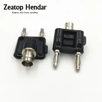 50Pcs BNC Female to Two Dual Double Binding Post 4mm Banana Male Connector Plug-in Type Test Adapter 
50Pcs BNC Female to Two Dual Double Binding Post 4mm Banana Male Connector Plug-in Type Test Adapter