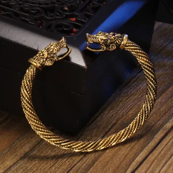 Hesiod Vintage Viking Wolf Head Cuff Bracelet Bangles Men Stainless Steel Bracelet Punk Indian Jewelry Fashion Accessories
Hesiod Vintage Viking Wolf Head Cuff Bracelet Bangles Men Stainless Steel Bracelet Punk Indian Jewelry Fashion Accessories
