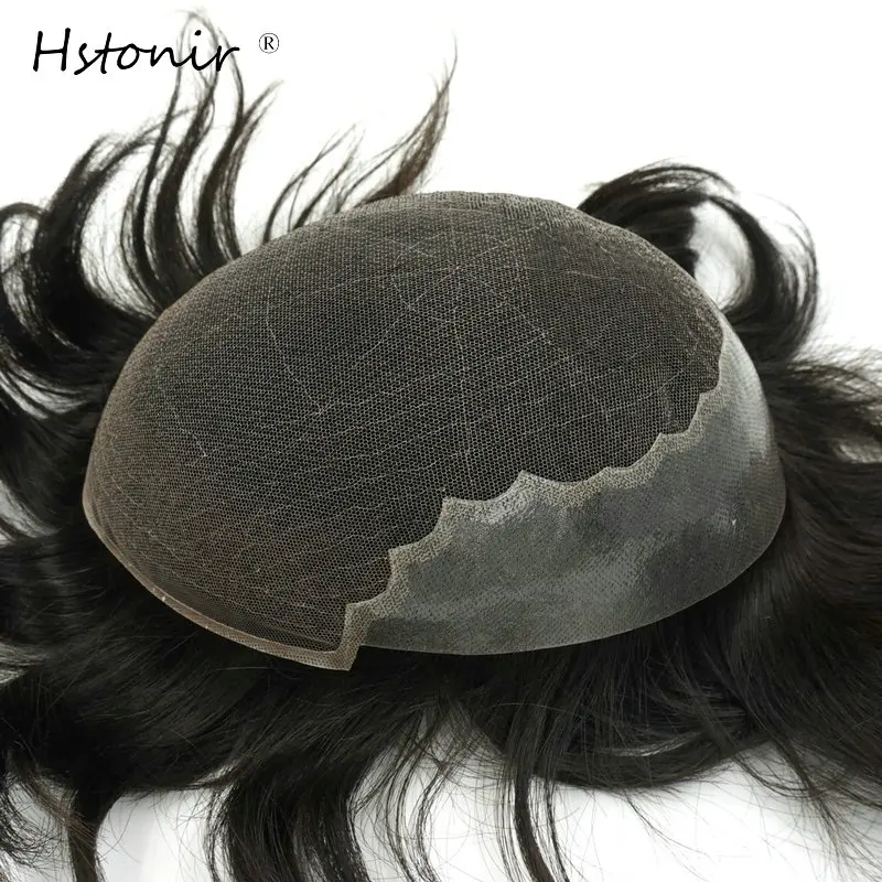 Hstonir 100% Natural Remy Hair Swiss Lace And Pu Base Hair Replacement Systems Men Toupee U Part H045
Hstonir 100% Natural Remy Hair Swiss Lace And Pu Base Hair Replacement Systems Men Toupee U Part H045