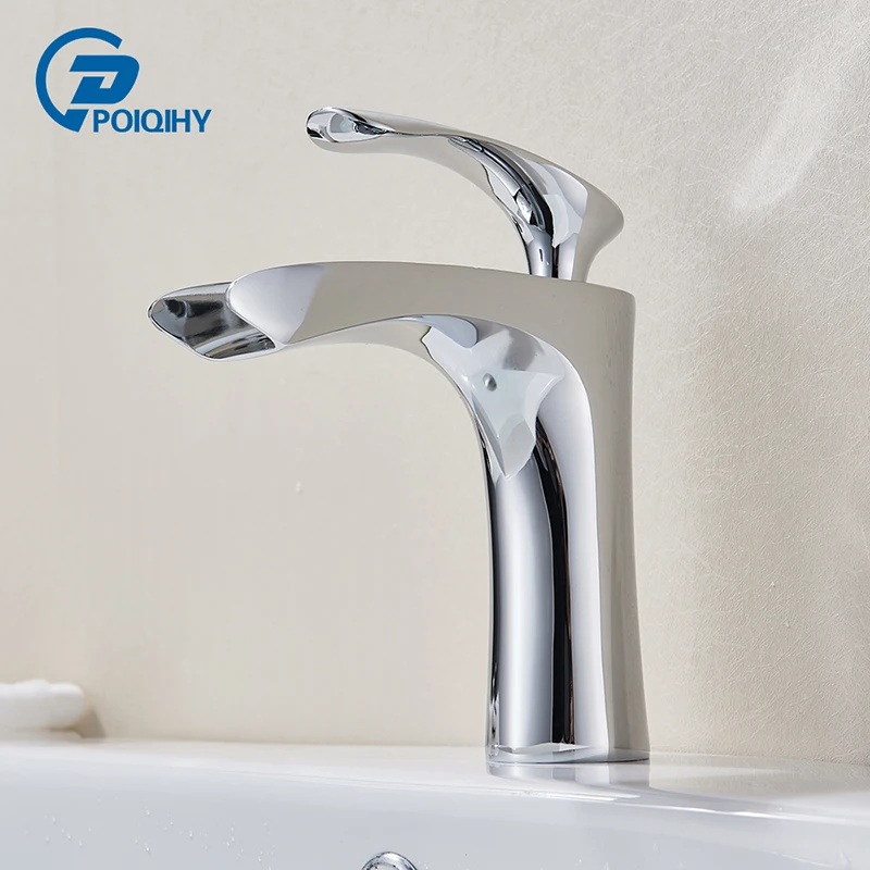 POIQIHY Contemporary Basin Faucet Deck Mount Single Holder Single Hole Mixer tap Cold and Hot Water Crane
POIQIHY Contemporary Basin Faucet Deck Mount Single Holder Single Hole Mixer tap Cold and Hot Water Crane