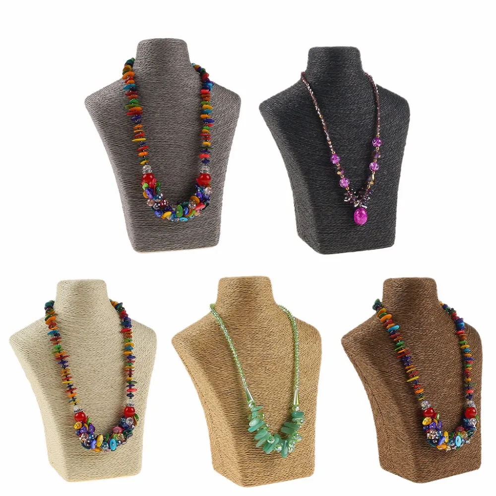 JAVRICK New Fashion Neck Shape Jewelry Display Organizer Holder Stand Rack Necklace Show Shelf 5 Color
JAVRICK New Fashion Neck Shape Jewelry Display Organizer Holder Stand Rack Necklace Show Shelf 5 Color