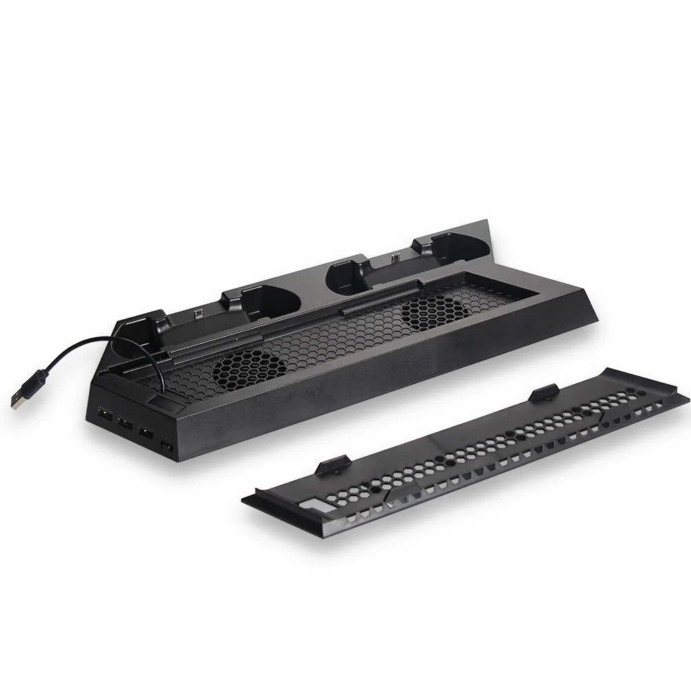 For PS4 Stand PS4 Slim Vertical Stand Cooling Fan with Gaming Controller Dual Charging Station Dock for Sony Playstation 4 Sli
For PS4 Stand PS4 Slim Vertical Stand Cooling Fan with Gaming Controller Dual Charging Station Dock for Sony Playstation 4 Sli