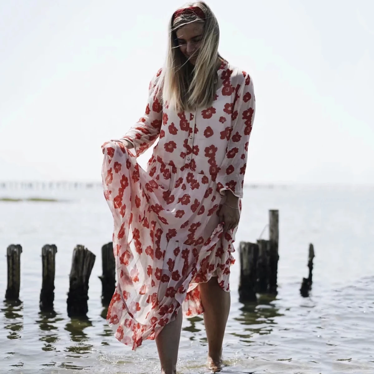 Jastie Red Floral Print Dress Boho Hippie Casual Beach Dresses O-Neck Long Sleeve Autumn Dress Loose Chiffon 2-Piece Long Dresse
Jastie Red Floral Print Dress Boho Hippie Casual Beach Dresses O-Neck Long Sleeve Autumn Dress Loose Chiffon 2-Piece Long Dresse