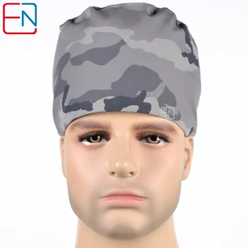 Men medical caps,male surgical caps,men doctor caps,scrub caps in grey camouflage
Men medical caps,male surgical caps,men doctor caps,scrub caps in grey camouflage