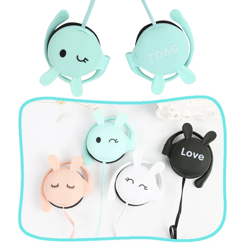 Cute Rabbit Cartoon Stereo Earphone Headphone with mic 3.5 Ear-hook Sports Headset for iPhone Samsung xiaomi Girl Children gifts
Cute Rabbit Cartoon Stereo Earphone Headphone with mic 3.5 Ear-hook Sports Headset for iPhone Samsung xiaomi Girl Children gifts