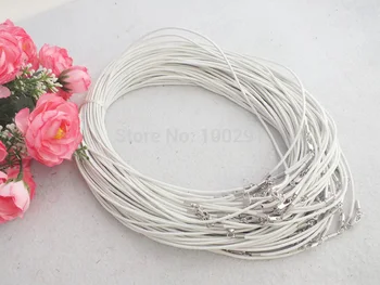 free ship! A-1482 Lobster Clasp White Leather Cord Necklaces 50cm(20"), 2mm sold per lot of 200pcs
free ship! A-1482 Lobster Clasp White Leather Cord Necklaces 50cm(20"), 2mm sold per lot of 200pcs