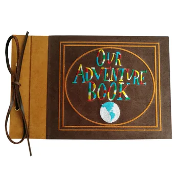 Embroidered Our Adventure Book, Suede Hardcover Scrapbook, 11.6 x 7.5 inch (Pattern B)
Embroidered Our Adventure Book, Suede Hardcover Scrapbook, 11.6 x 7.5 inch (Pattern B)