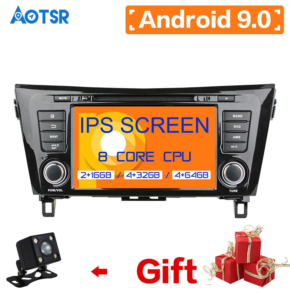 Android 9.0 Car gps car cd player Radio Buit-in DSP Touch Screen for Nissan QashQai/X-Trail 20142 Din 64G ROM 4G RAM Bluetooth
Android 9.0 Car gps car cd player Radio Buit-in DSP Touch Screen for Nissan QashQai/X-Trail 20142 Din 64G ROM 4G RAM Bluetooth