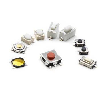 YT 250Pcs 12v Touch On Switch Tactile Push Button Switch Key Car Remote Button Microswitch For Alarm Security System
YT 250Pcs 12v Touch On Switch Tactile Push Button Switch Key Car Remote Button Microswitch For Alarm Security System