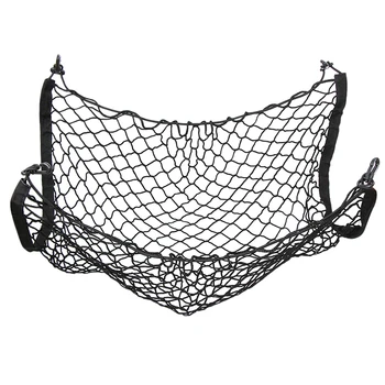 Car Trunk Nets Nylon Luggage Mesh Storage Organizer Bag 4 Hooks Car Styling For Jaguar xf xe x-type xj s-type f-pace XFR XKR XJR
Car Trunk Nets Nylon Luggage Mesh Storage Organizer Bag 4 Hooks Car Styling For Jaguar xf xe x-type xj s-type f-pace XFR XKR XJR