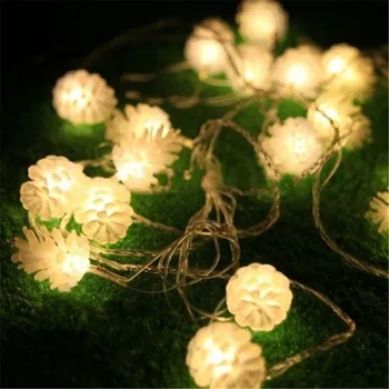 10M 100 LED Pine Cones Fairy Lights Luminaria Christmas String Lights For Festival Wedding Garden Party
10M 100 LED Pine Cones Fairy Lights Luminaria Christmas String Lights For Festival Wedding Garden Party