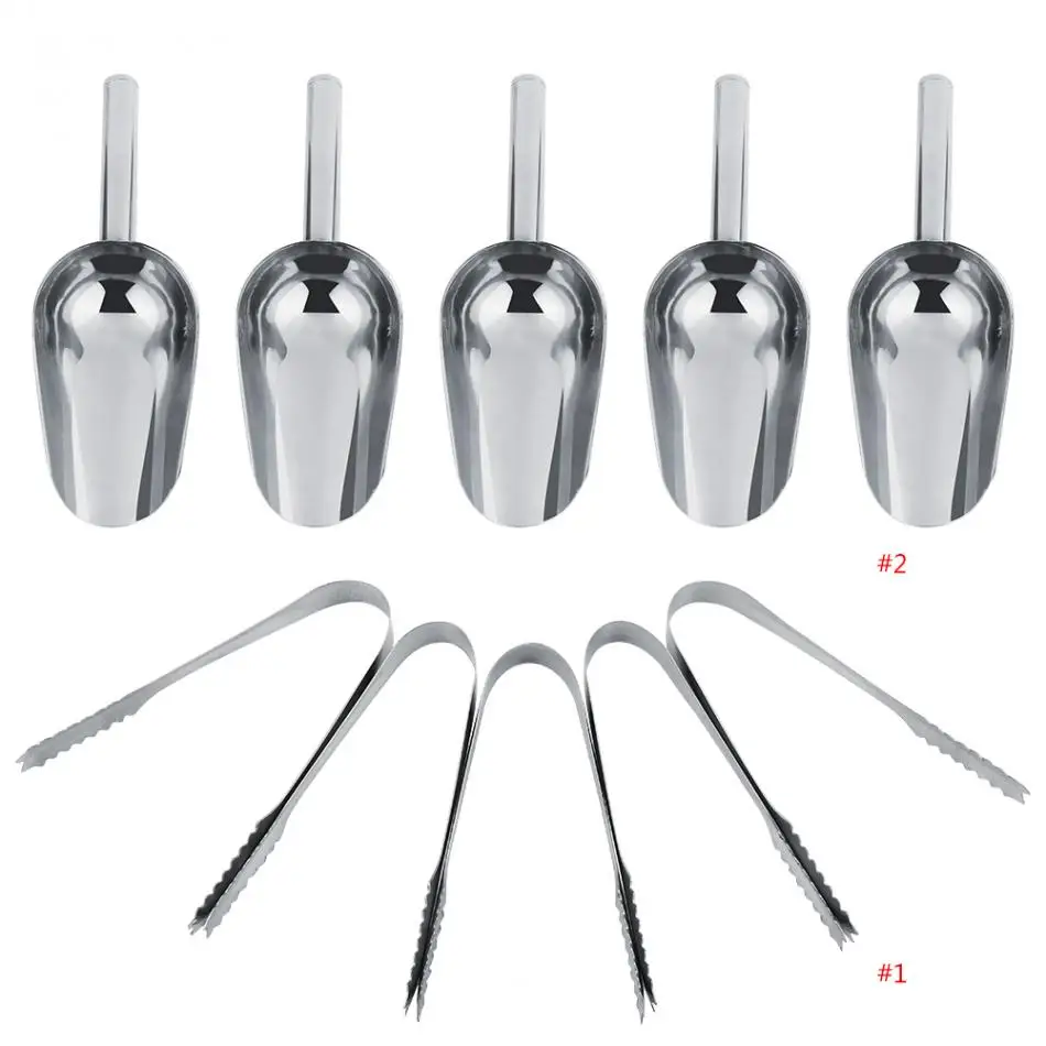 5 x Sweet Scoops/ 5 x Ice Tongs Wedding Candy Buffet Bar Home Kitchen Stainless Steel Set New
5 x Sweet Scoops/ 5 x Ice Tongs Wedding Candy Buffet Bar Home Kitchen Stainless Steel Set New