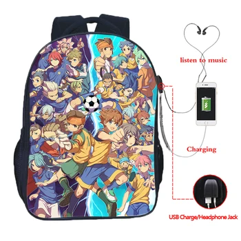 Men Women Boys Girls Inazuma Eleven Go USB Charging School Bags Beautiful Backpack Fashion Rucksack
Men Women Boys Girls Inazuma Eleven Go USB Charging School Bags Beautiful Backpack Fashion Rucksack